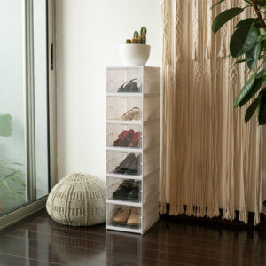 Torre plegable para zapatos